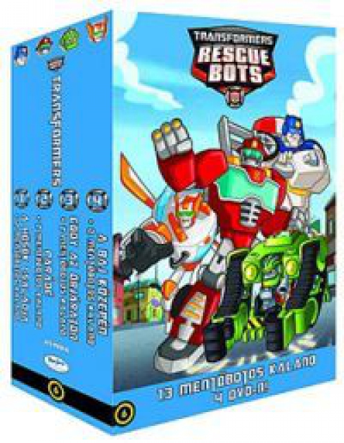 Transformers Mentőbotok gyűjtemény 1. (1-8. lemez) (8 DVD) *Antikvár - Kiváló állapotú*