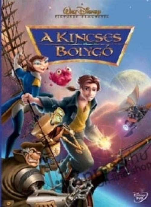 A kincses bolygó (DVD) *Magyar szinkronnal - Import* *Antikvár - Kiváló állapotú* 