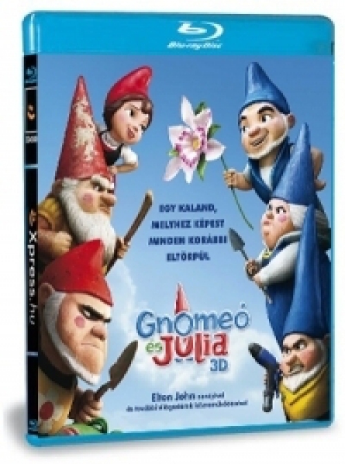 Gnómeó és Júlia (Blu-ray) *Magyar kiadás - Antikvár - Kiváló állapotú*