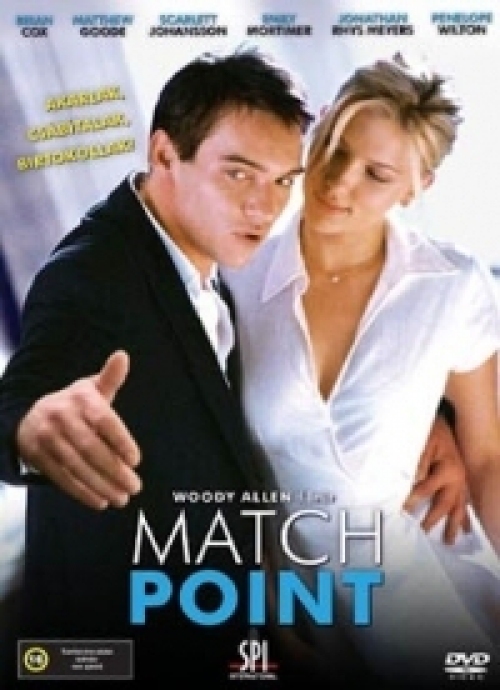 Match point (DVD) *Woody Allen - Antikvár - Kiváló állapotú*
