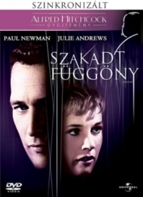 Szakadt függöny (DVD)  *Hitchcock - Paul Newman - Julie Andrews - Antikvár - Kiváló állapotú*