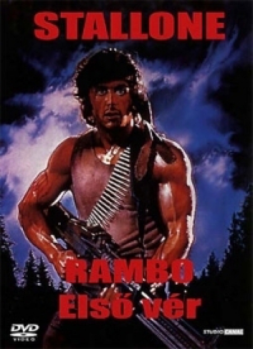 Rambo  1. *Első vér* (DVD) *Klasszikus - Antikvár - Kiváló állapotú*