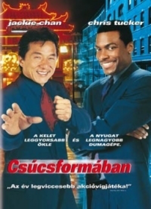 Csúcsformában (DVD) *Jackie Chan - Chris Tucker - Antikvár - Kiváló állapotú*