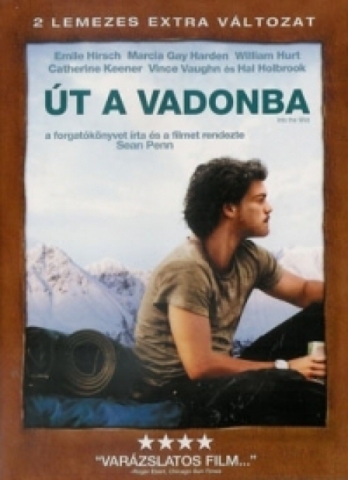 Út a vadonba (DVD) *Szinkronizált - Sean Penn filmje - Antikvár - Kiváló állapotú*