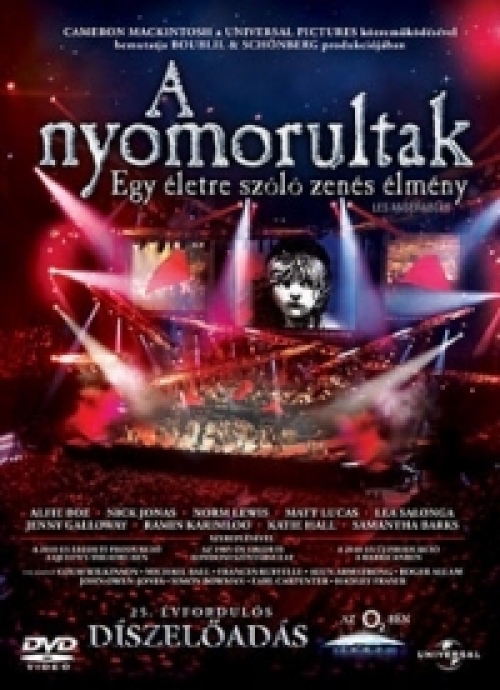 Nyomorultak - 25. évfordulós díszelőadás *Musical* *Antikvár - Kiváló állapotú* (DVD)