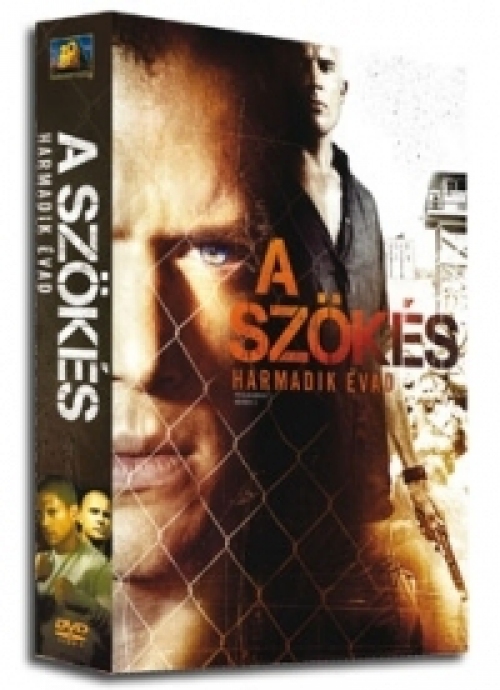 A szökés - 3.évad (3 DVD) *Antikvár - Kiváló állapotú*