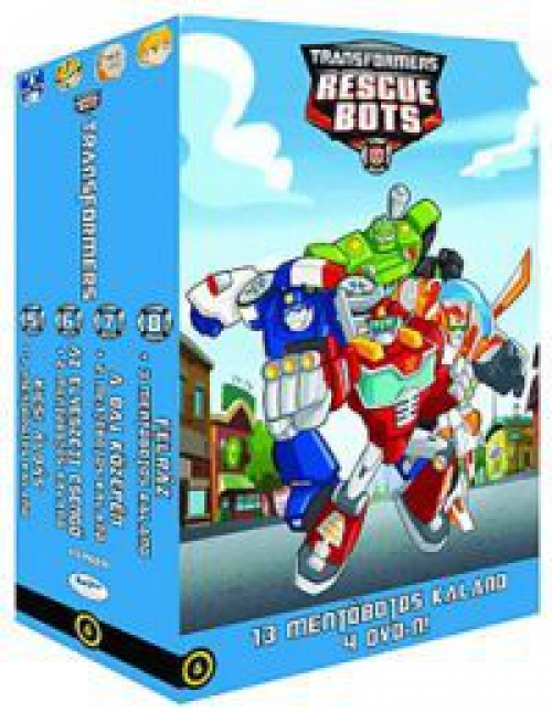 Transformers Mentőbotok gyűjtemény 2. (5-8. lemez) (4 DVD)