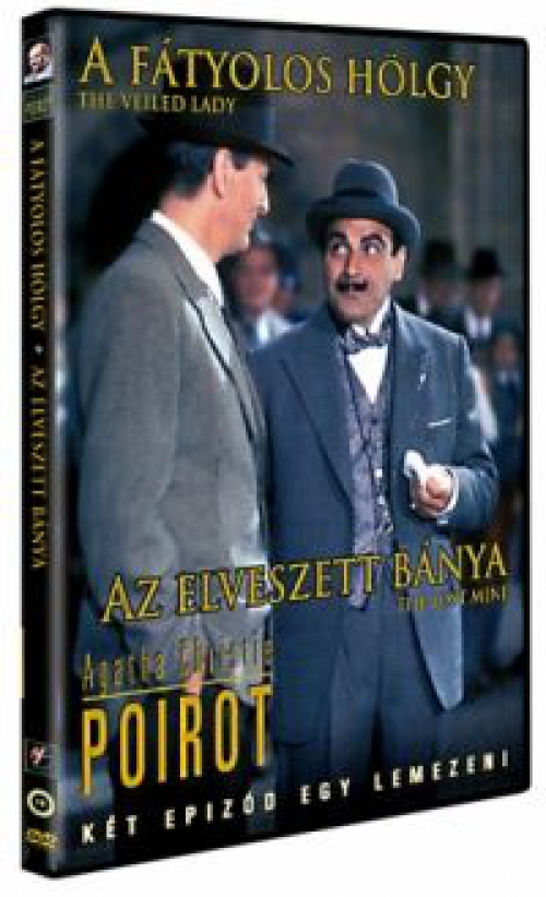 Agatha Christie: A fátyolos hölgy / Az elveszett bánya (Poirot-sorozat) (DVD)