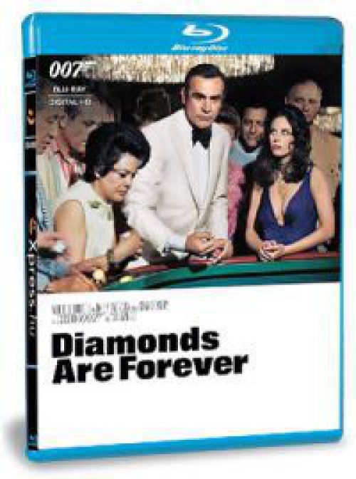 James Bond - Gyémántok az örökkévalóságnak (Blu-ray) *Magyar kiadás - Antikvár - Kiváló állapotú*
