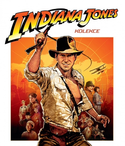 Indiana Jones kalandjai *Tetralógia 1-4.*  (4 DVD) *Antikvár-Kiváló állapotú* 