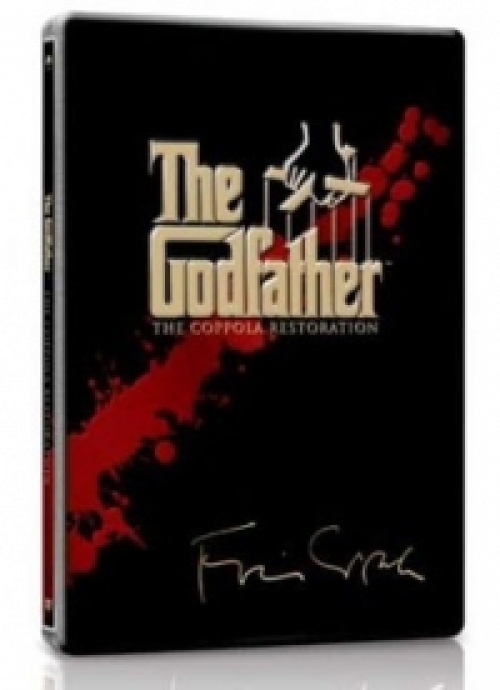 A Keresztapa trilógia - (felújított, szinkronizált változat) (5 DVD) - LIMITÁLT FÉMDOBOZOS (Steelbook) *Antikvár-Kiváló állapotú*
