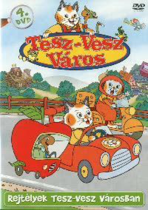 Rejtélyek Tesz-Vesz Városban 4. (DVD)