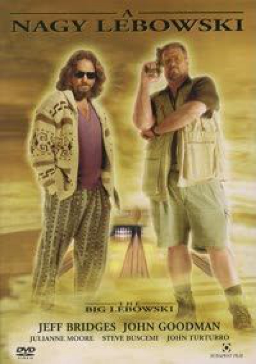 A nagy Lebowski (DVD) *Szinkronizált - Jeff Bridges -  John Goodman - Antikvár - Kiváló állapotú* 