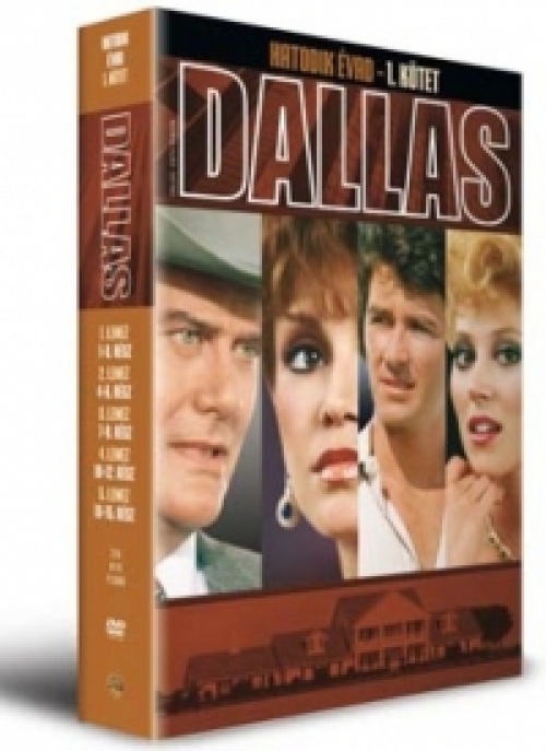 Dallas 6. évad 1. kötet (5 DVD)  *Antikvár - Kiváló állapotú*