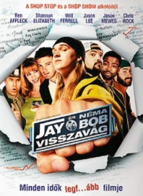 Jay és Néma Bob visszavág (DVD) *Kevin Smith - Antikvár - Kiváló állapotú*