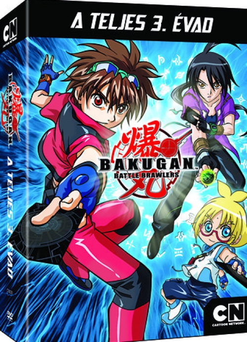 Bakugan - Teljes 3. évad (7-9. kötet) (3 DVD) *Díszdobozos - Bontatlan - Antikvár*