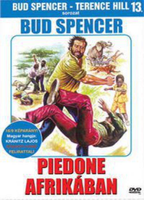 Piedone Afrikában (DVD) *Bud Spencer - Antikvár - Kiváló állapotú*