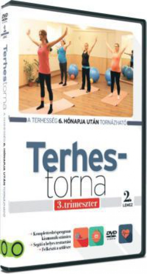 Terhes-torna: 2.lemez, 3. trimeszter (DVD)