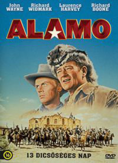 Alamo (DVD) (1960 - John Wayne - Fantasy Film) *Antikvár-Kiváló állapotú*