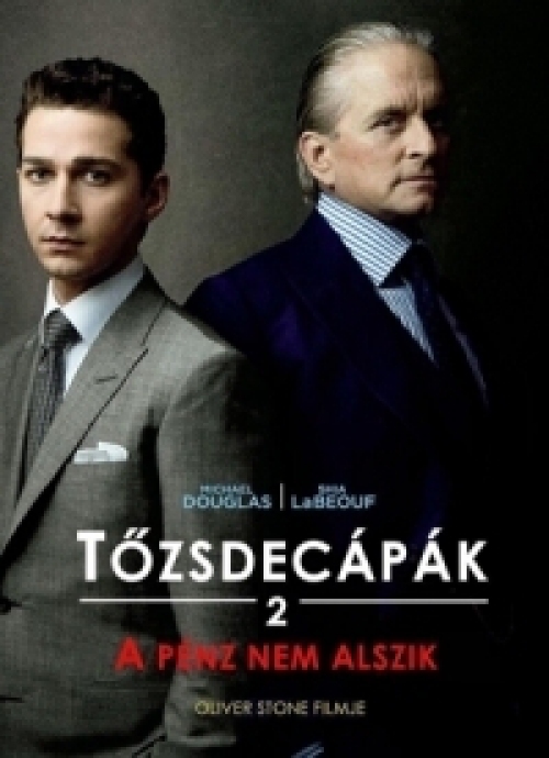 Tőzsdecápák 2. - A pénz nem alszik (DVD) *Oliver Stone filmje - Shia LaBeouf  - Michael Douglas - Antikvár - Kiváló állapotú*