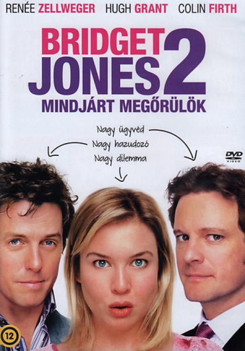 Bridget Jones naplója 2. - Mindjárt megőrülök (DVD) *Antikvár - Kiváló állapotú* 