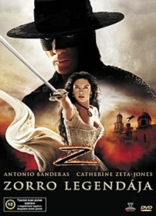 Zorro legendája (DVD) *Szinkronizált - Antonio Banderas - Catherine Zeta-Jones - Antikvár - Kiváló állapotú*