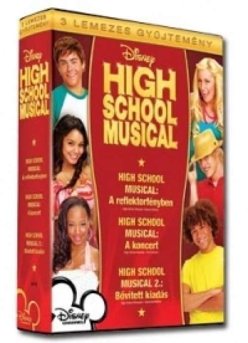 High School Musical gyűjtemény 1-3.  (3 DVD) *Szinkronizált - Díszdobozos kiadás*