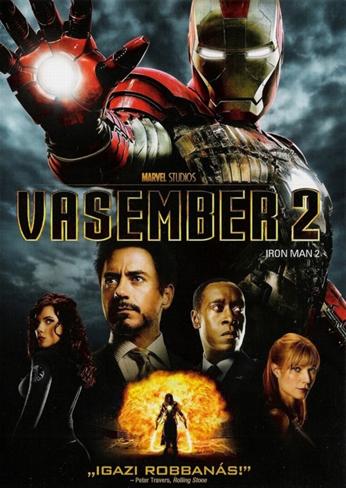 Iron Man - A Vasember 2. (DVD) *Magyar kiadás - Antikvár - Kiváló állapotú*