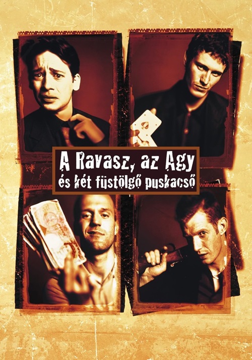 A Ravasz, az Agy és két füstölgő puskacső  (DVD) *Szinkronizált - Guy Ritchie filmje - Antikvár - Kiváló állapotú*