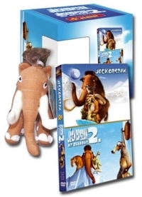 Jégkorszak 1-2+Plüss figura -Díszdobozos (2 DVD)