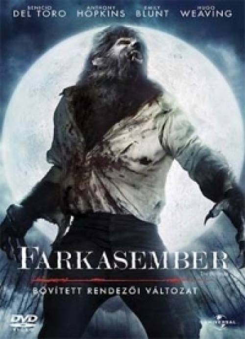 Farkasember (DVD) *Benicio Del Toro - Anthony Hopkins - Antikvár - Kiváló állapotú*