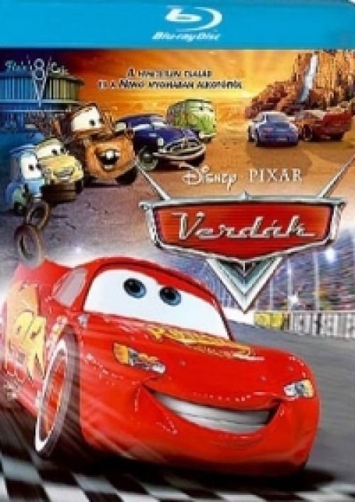 Verdák - Cars (Blu-ray) *Magyar borítóval*