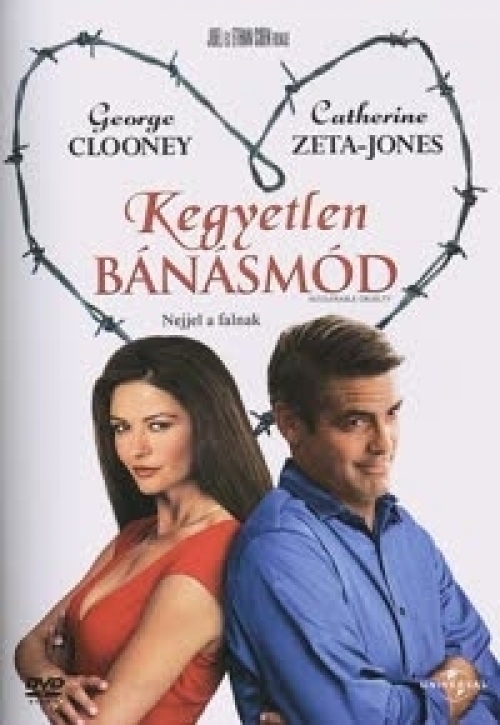 Kegyetlen bánásmód (DVD) *George Clooney - Catherine Zeta-Jones - Antikvár - Kiváló állapotú*