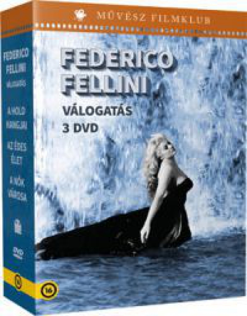 Federico Fellini - 3 filmes gyűjtemény (3 DVD)