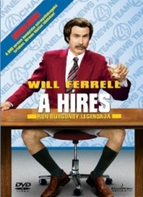 A Híres Ron Burgundy legendája (DVD) *Antikvár - Kiváló állapotú*