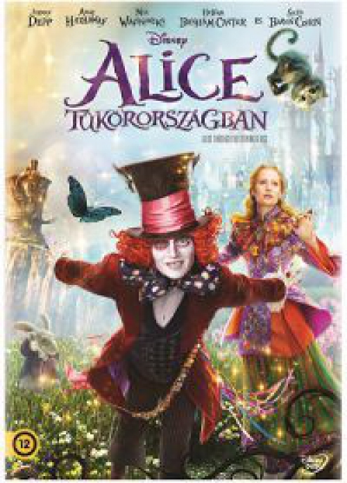 Alice Tükörországban (DVD) *Johnny Depp - Kate Beckinsale - Antikvár - Jó állapotú*