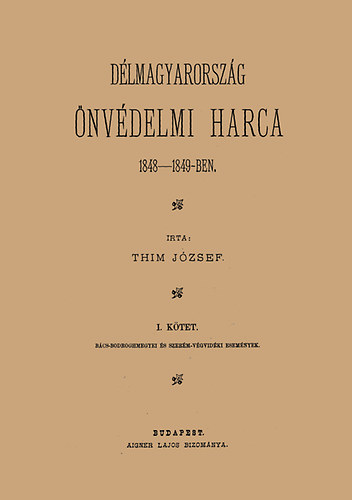 Délmagyarország önvédelmi harca 1848-49-ben