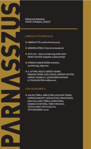 Parnasszus költészeti folyóirat - 2022/5