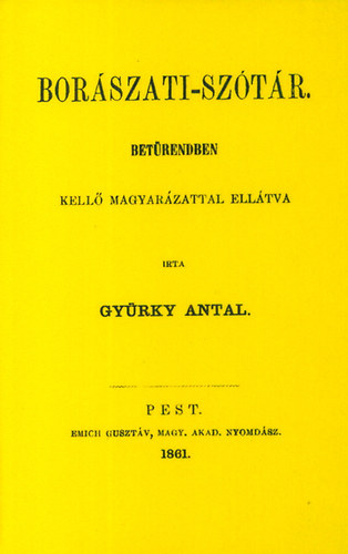 Borászati-szótár