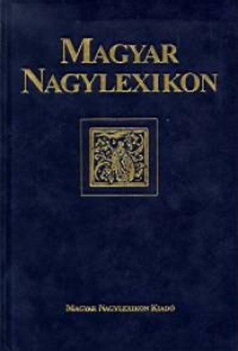 Magyar Nagylexikon XVIII. kötet