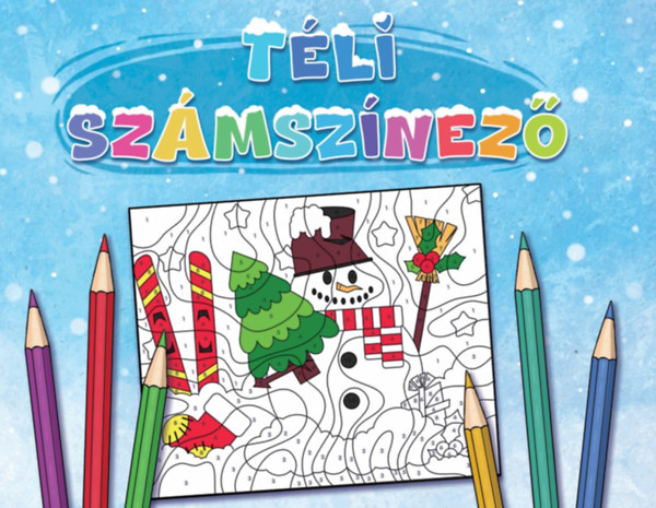 Téli számszínező