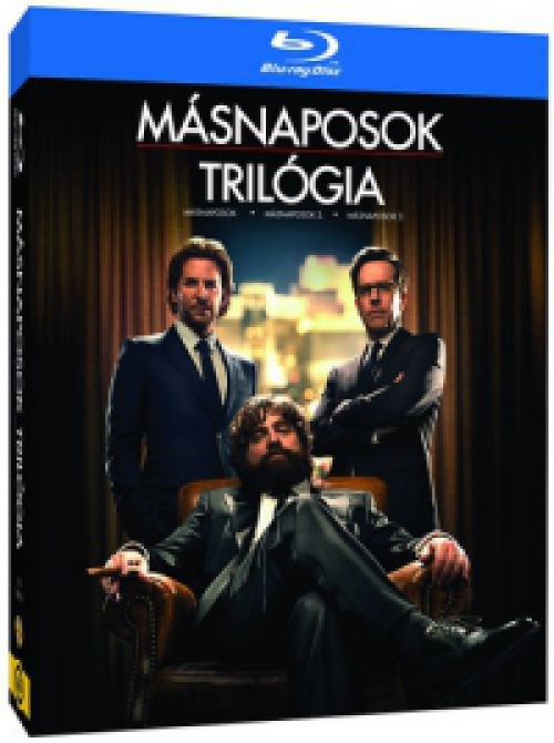 Másnaposok trilógia (3 Blu-ray) *Magyar kiadás - Antikvár - Kiváló állapotú*