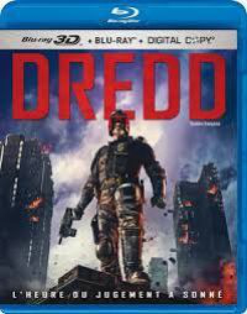Dredd (3D Blu-ray) *Magyar kiadás - Antikvár - Kiváló állapotú* 