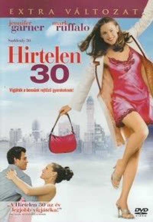 Hirtelen 30 - extra változat (DVD) *Jennifer Garner - Mark Ruffalo - Szinkronizált - Antikvár - Kiváló állapotú*