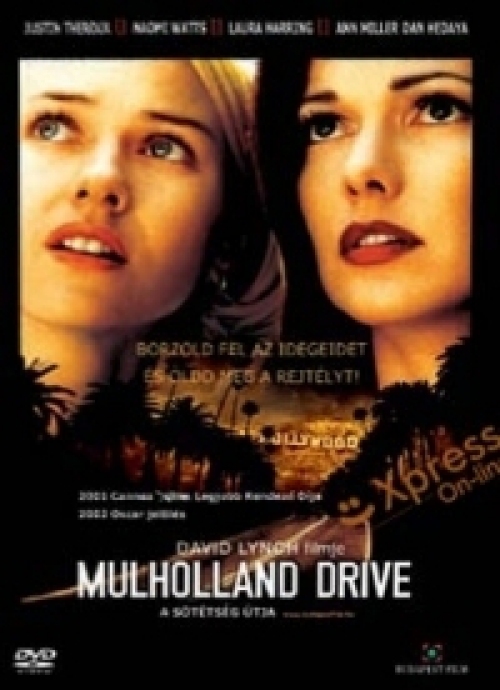 Mulholland Drive (DVD) *1 lemezes kiadás* *David Lynch sikerfilmje - Antikvár-Kiváló állapotú* 