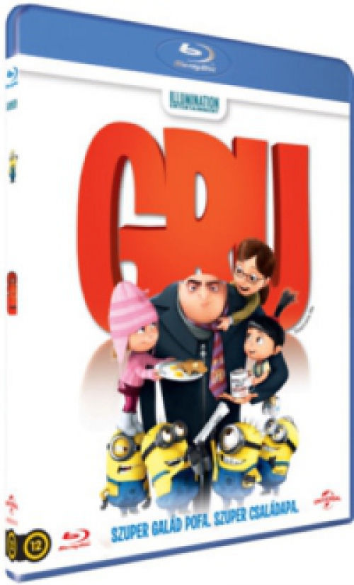Gru (Blu-ray) *Magyar kiadás - Antikvár - Kiváló állapotú*