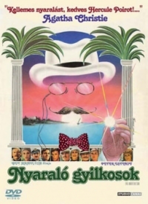 Agatha Christie-Nyaraló gyilkosok *A Klasszikus -Peter Ustinov* (DVD) *Antikvár - Kiváló állapotú*