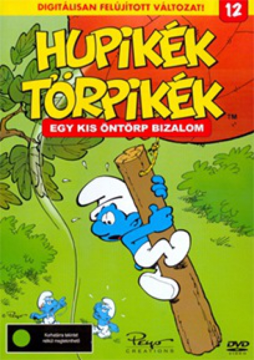 Hupikék Törpikék 12. - Egy kis öntörpbizalom (DVD) *Antikvár-Közepes állapotú*