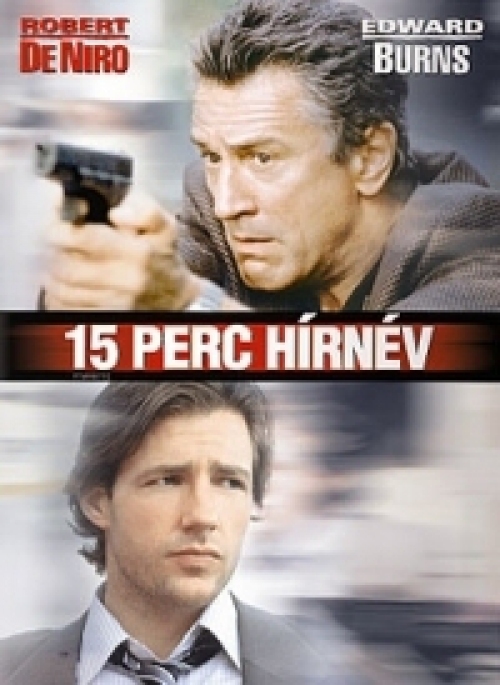 15 perc hírnév (DVD) *Robert De Niro - Szinkronizált - Antikvár - Kiváló állapotú*
