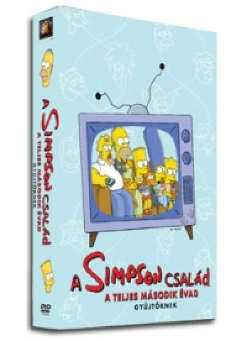 A Simpson család - 2. évad (4 DVD) *Antikvár - Kiváló állapotú* 